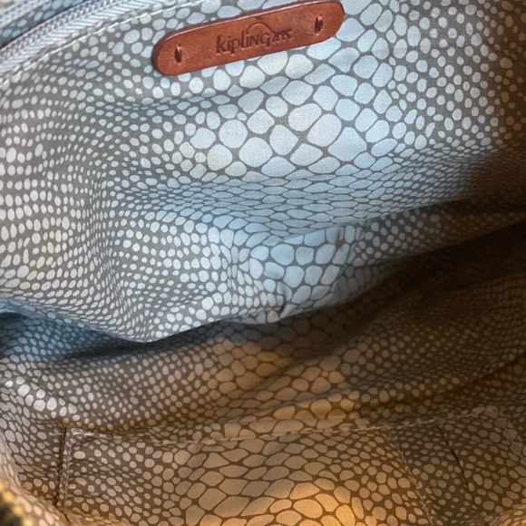 Genuine leather Kipling crossbody/handbag - Picture 15 of 16